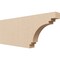 Ekena Millwork 2in. W x 8in. H x 20in. L Pescadero Woodgrain TimberThane Rafter Tail, Primed Tan RFTUR02X08X20PECRCPR - alternate 1